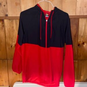 Athletic Works Red and Black Zip-Up Jacket